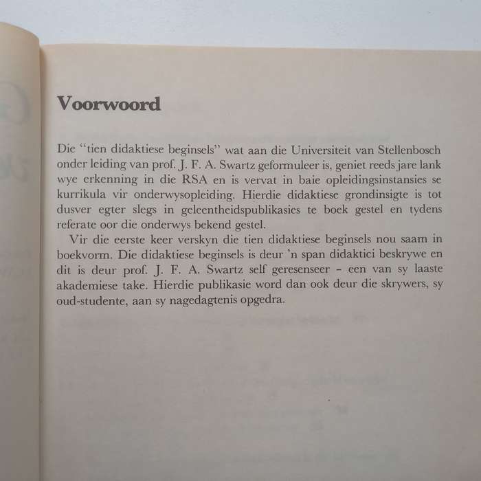 Grondbeginsels van die Didaktiek (Afrikaans) | J. Cawood, et al.