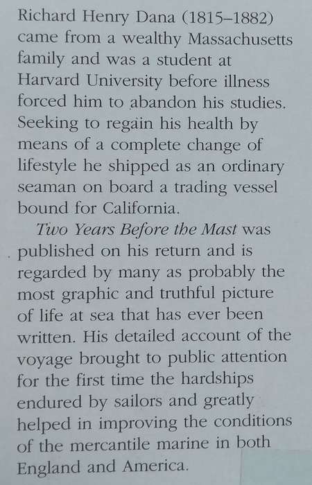 Two Years Before the Mast | Richard Henry Dana