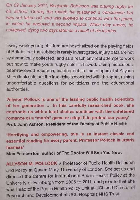 Tackling Rugby: What Every Parent Should Know About Injuries | Allyson M. Pollock