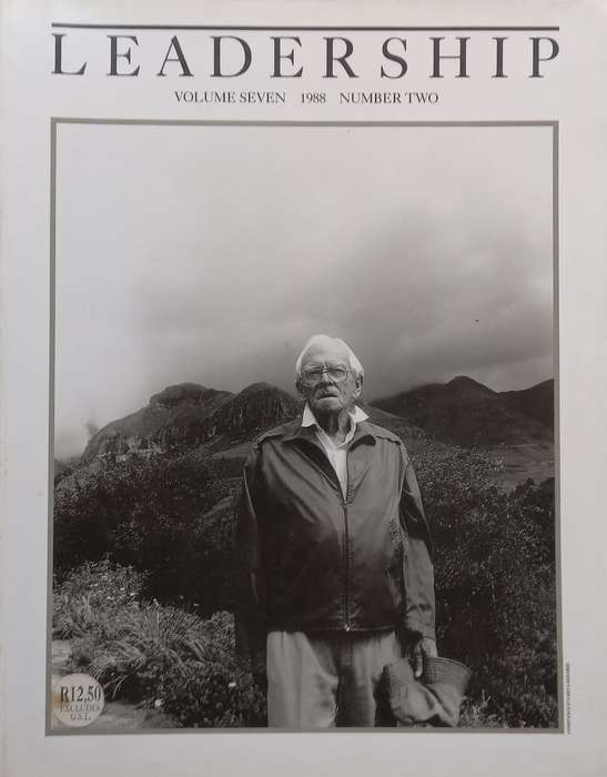 Leadership SA (Volume 7, No. 2, 1988, Special Report on Information Age, Alan Paton Cover Story)