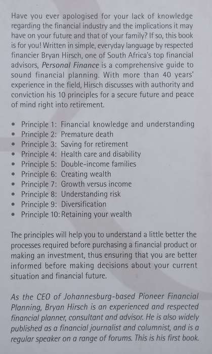 Guide to Personal Finance | Brian Hirsch