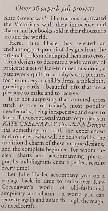 Kate Greenaway Cross Stitch Designs | Julie Hasler