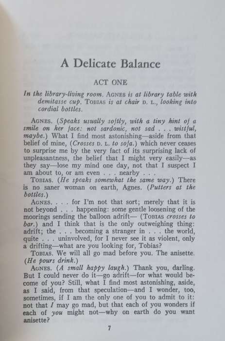 A Delicate Balance | Edward Albee