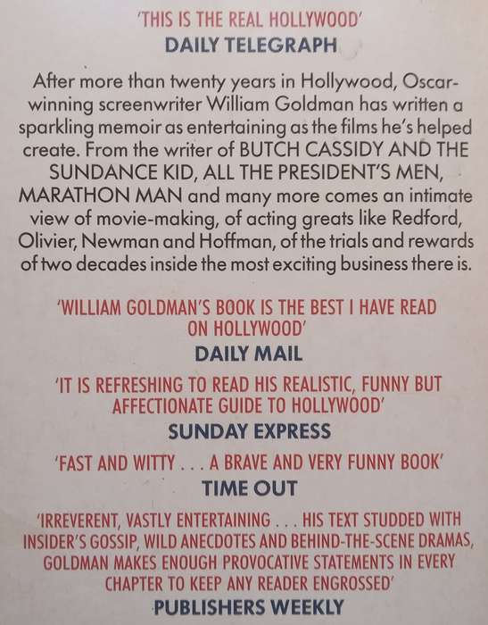 Adventures in the Screen Trade | William Goldman