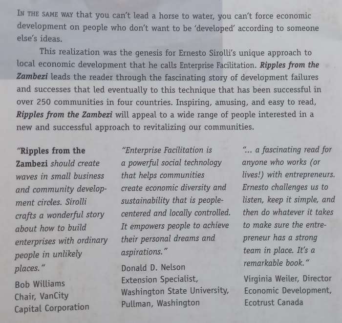 Ripples from the Zambezi: Passion, Entrepreneurship and the Rebirth of Local Communities | Ernest...