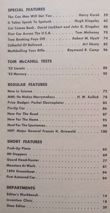 Mechanix Illustrated (March 1953, Vol. 48, No. 5)
