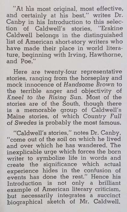 Stories by Erskine Caldwell | Erskine Caldwell