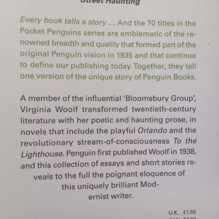Street Haunting | Virginia Woolf