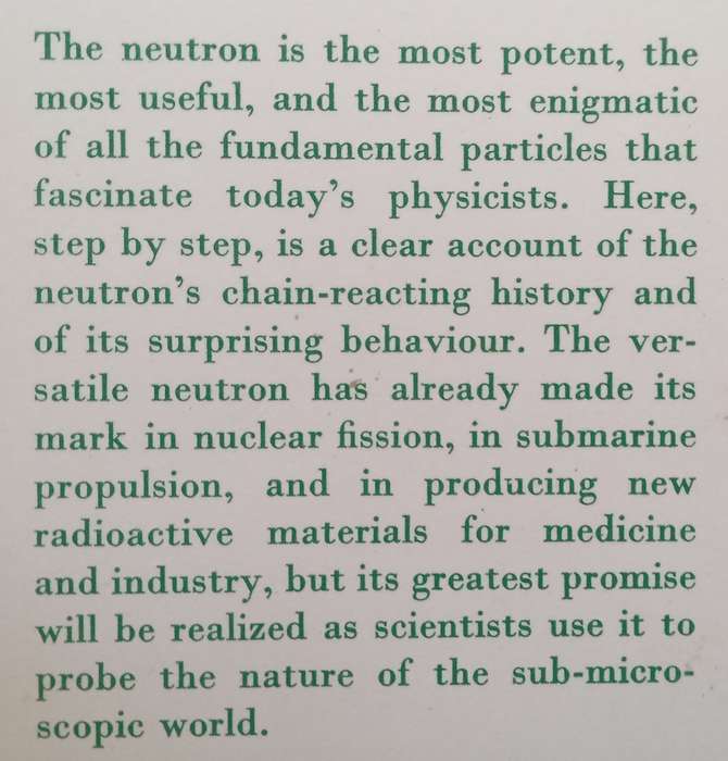 The Neutron Story (Heinemann Science Study Series) | Donald J. Hughes