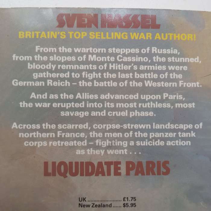 Liquidate Paris | Sven Hassel