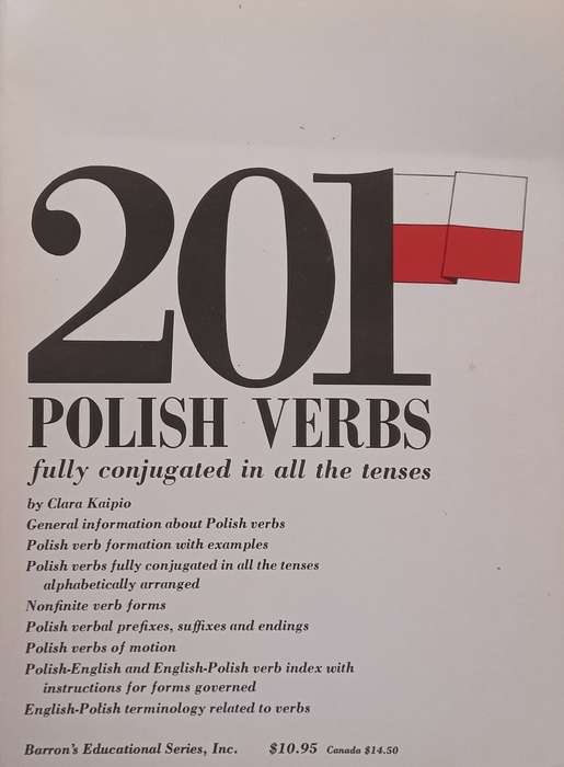 201 Polish Verbs Fully Conjugated in All the Tenses | Clara Kaipio