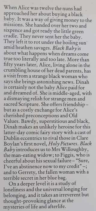 Black Baby: A Novel | Clare Boylan
