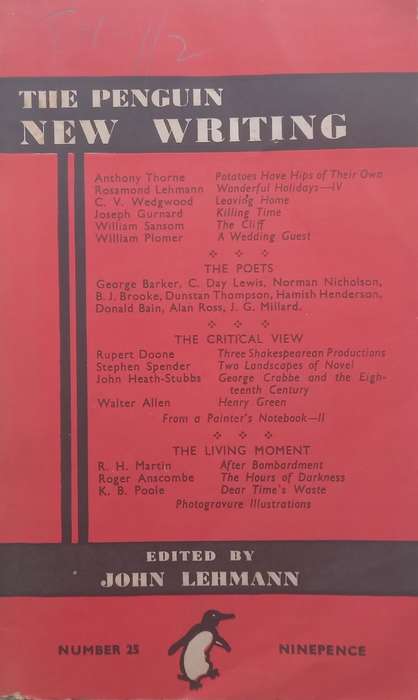 The Penguin New Writing, No. 25 (Published 1945)