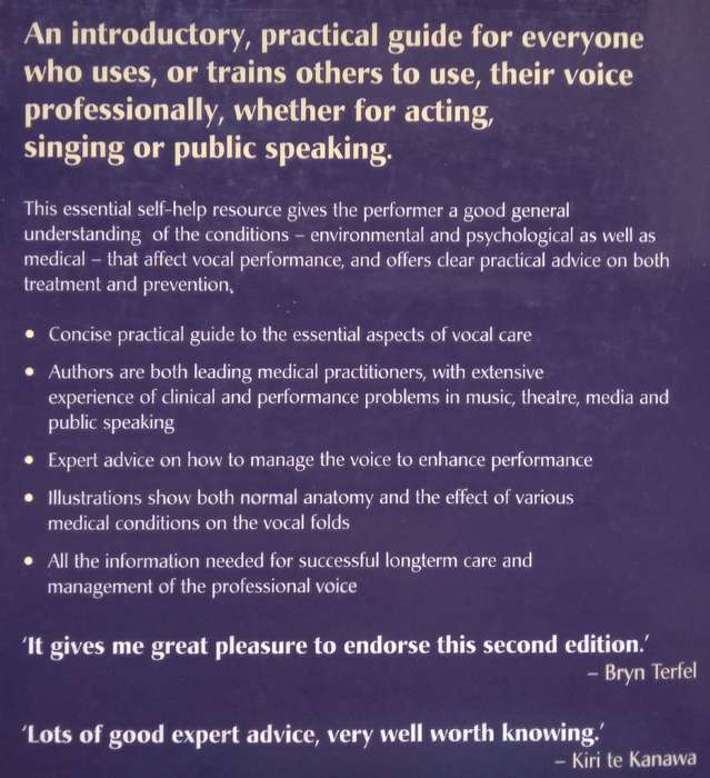 Care of the Professional Voice (2nd Ed.) | D. Garfield Davies & Anthony F. Jahn