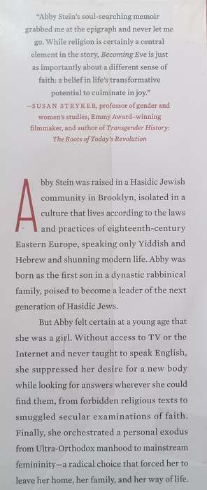 Becoming Eve: My Journey from Ultra-Orthodox Rabbi to Transgender Woman | Abby Chava Stein