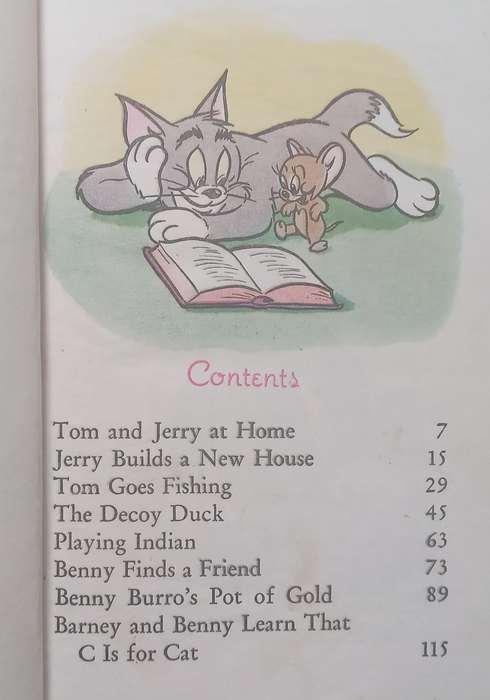 M-G-Ms Tom and Jerry and their Friends (Published 1950)