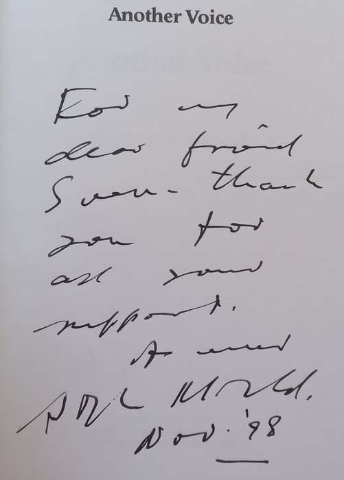 Another Voice (Inscribed by Author) | Stephen Mulholland