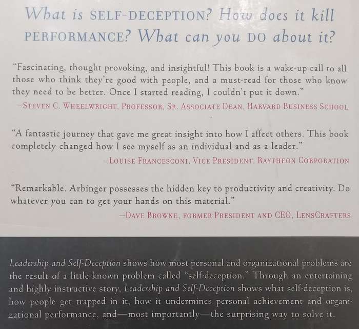 Leadership and Self-Deception: Getting out of the Box | Arbinger Institute