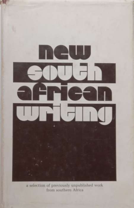 New South African Writing (Copy of EM China Macphail)