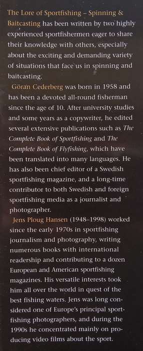 The Lore of Sportfishing: Spinning & Baitcasting | Jens Plouh Hansen & Goran Cederberg