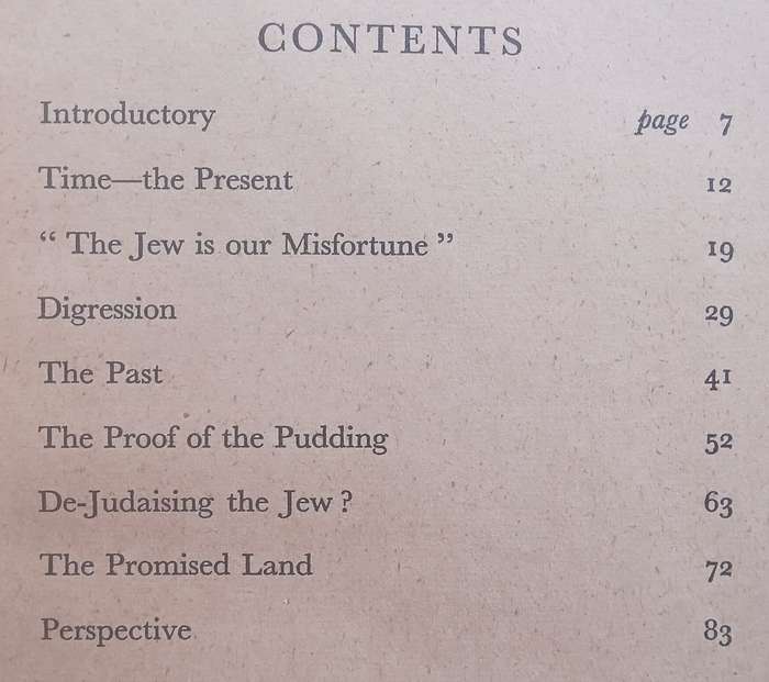 The Jewish Question (Left Book Club Edition, Published 1937) | George Sacks
