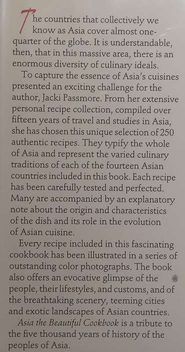 Asia: The Beautiful Cookbook | Jacki Passmore