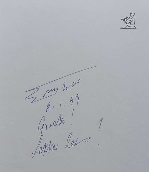Deur die Oog van n Naald (Inscribed by Author, Afrikaans) | Mathews Phosa