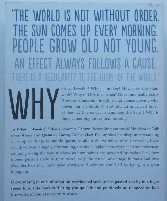 What a Wonderful World: One Mans Attempt to Explain the Big Stuff | Marcus Chown