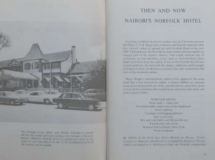 Then and Now: Nairobis Norfolk Hotel | Jan Hemsing