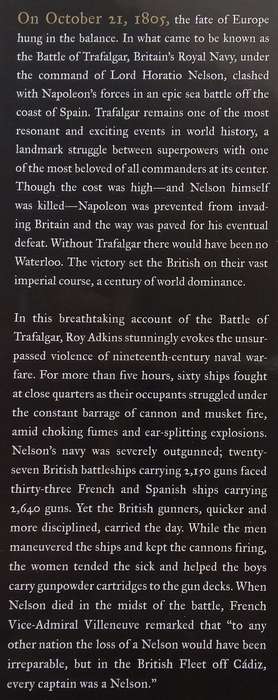Nelsons Trafalgar: The Battle That Changed the World | Roy Adkins