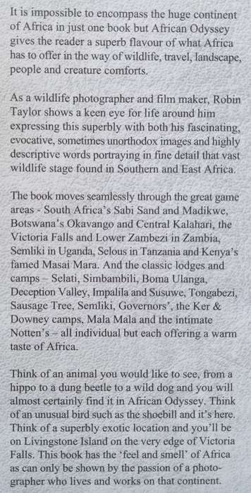 African Odyssey: A Photographer's Journey (Signed by Author) | Robin Taylor