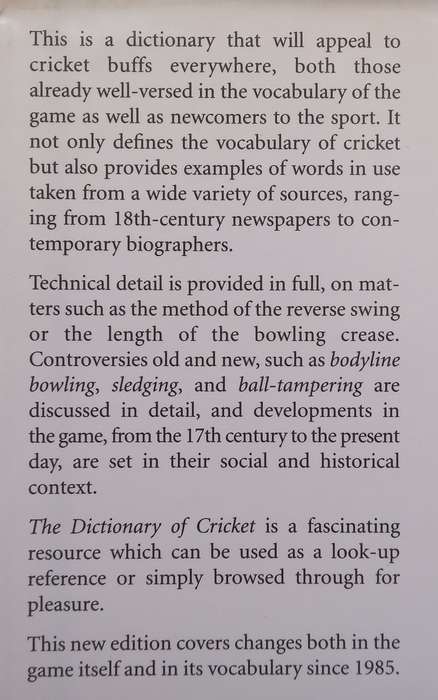 Dictionary of Cricket | Michael Rundell