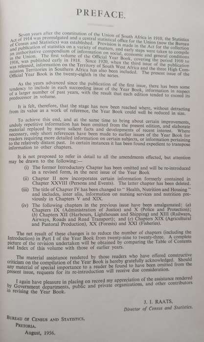 Official Yearbook of the Union and of Basutoland, Bechuanaland Protectorate and Swaziland (No. 28...