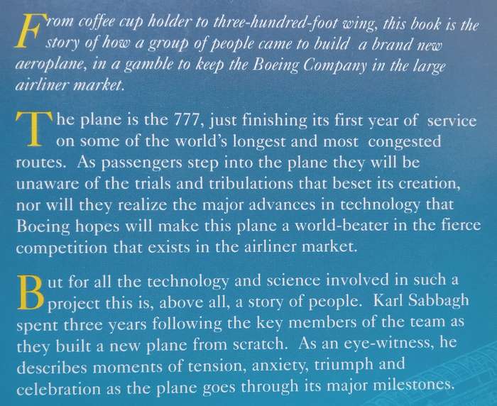 21st Century Jet: The Making of the Boeing 777 | Karl Sabbagh