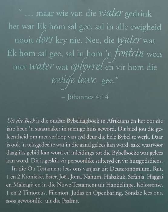 Uit die Beek 2017 (Afrikaans) | Attie van Wijk