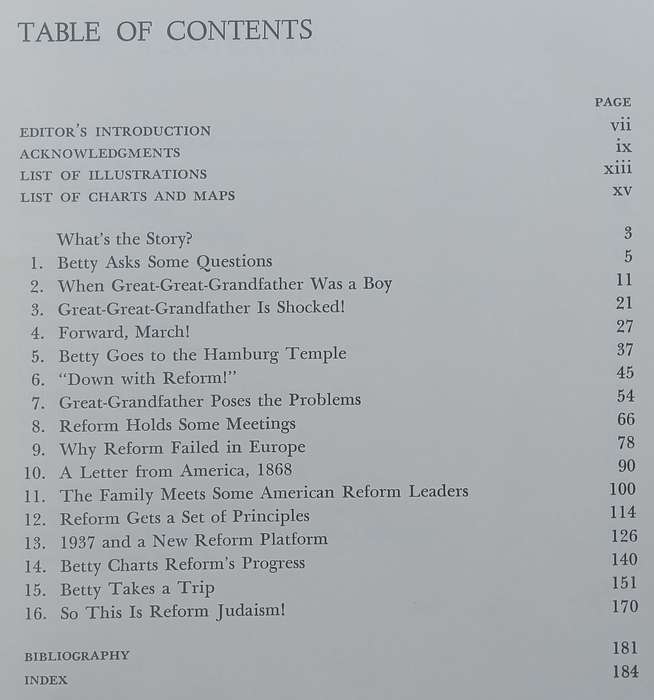 The Story of Reform Judaism (With Loosely Inserted Beit Emanuel Pamphlet) | Rabbi Sylvan D. Schwa...