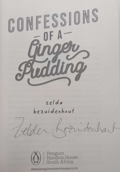 Confessions of a Ginger Pudding (Signed by Author) | Zelda Bezuidenhout