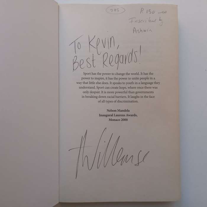 Rugby Changed My World: The Ashwin Willemse Story (Inscribed by Ashwin Willemse) | Peter Bills & ...