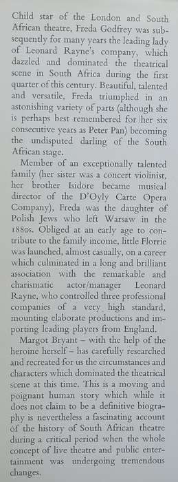 Born to Act: The Story of Freda Godfrey (Signed and Inscribed by Author) | Margot Bryant