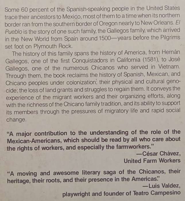 El Pueblo: The Gallegos Familys American Journey, 1503-1980 | Bruce Johansen & Roberto Maestas