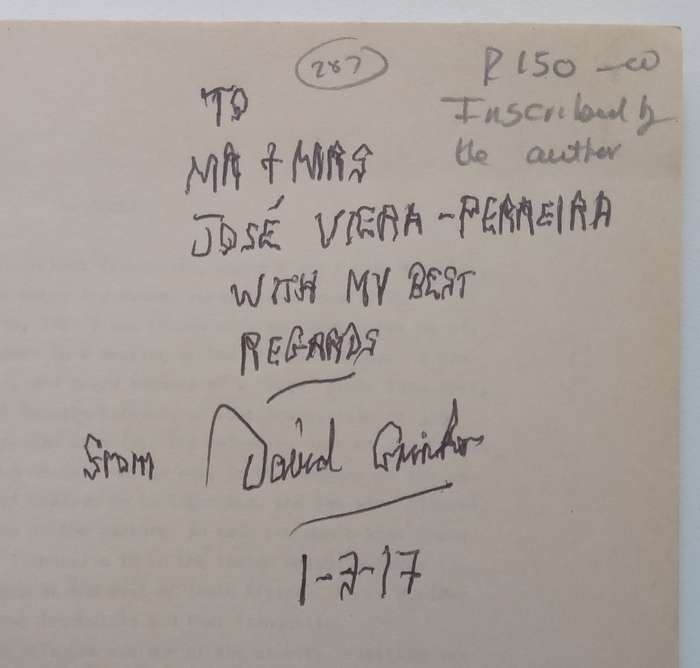 Malagosis (Inscribed by Author) | David Grinker