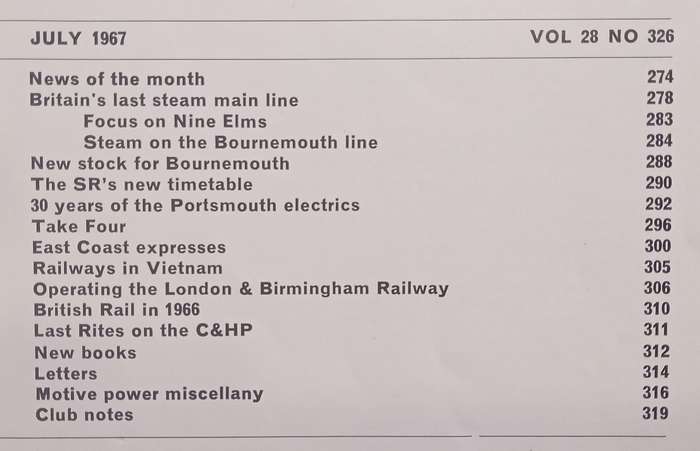 Railway World (July 1967)