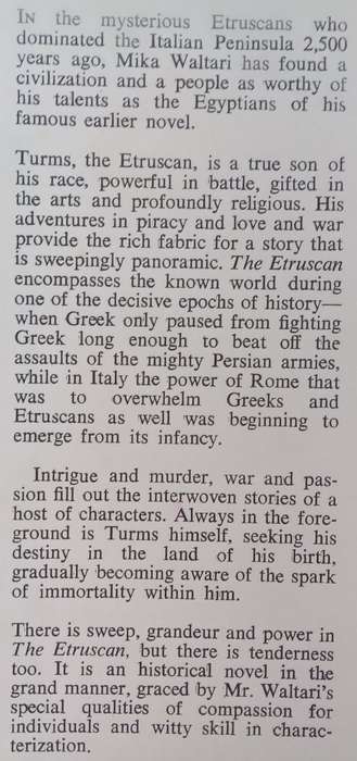 The Etruscan | Mika Waltari