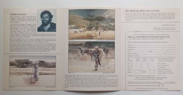 Izidro Duarte (Order form for Prints of 4 Paintings)