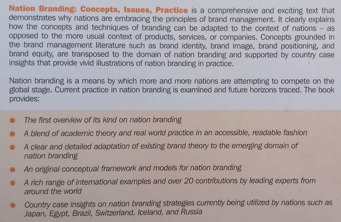 Nation Branding: Concepts, Issues, Practice | Keith Dinnie