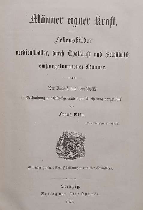 Manner Eigner Kraft (Published 1875, German) | Franz Otto