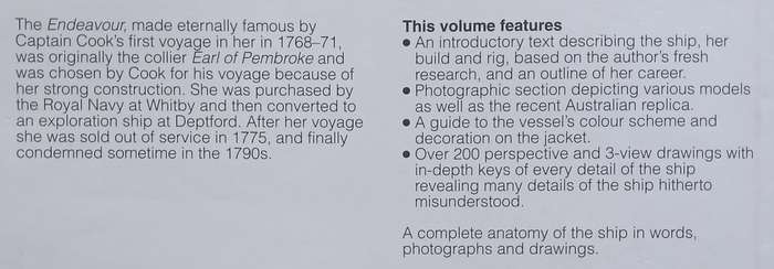 Captain Cooks Endeavour (Anatomy of the Ship Series) | Karl Heinz Marquardt