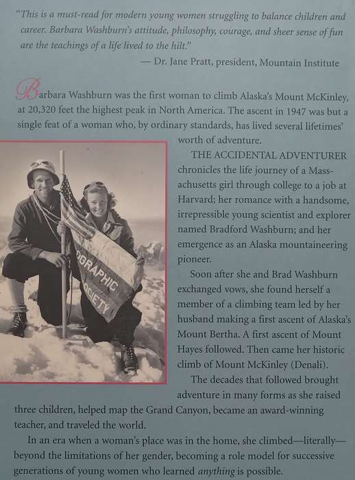The Accidental Adventurer: Memoirs of the First Woman to Climb Mount McKinley | Barbara Washburn