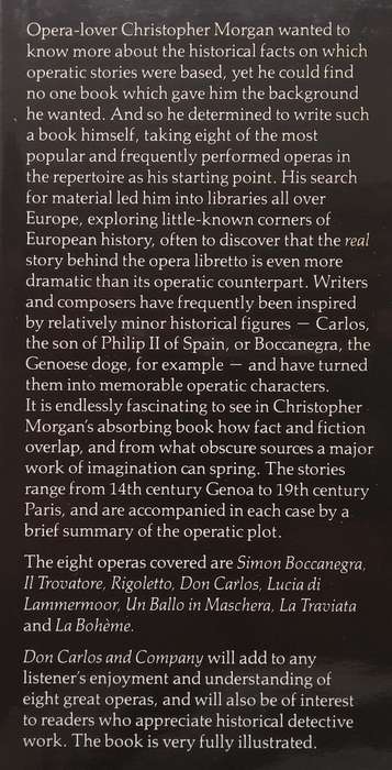 Don Carlos and Company | Christopher Morgan