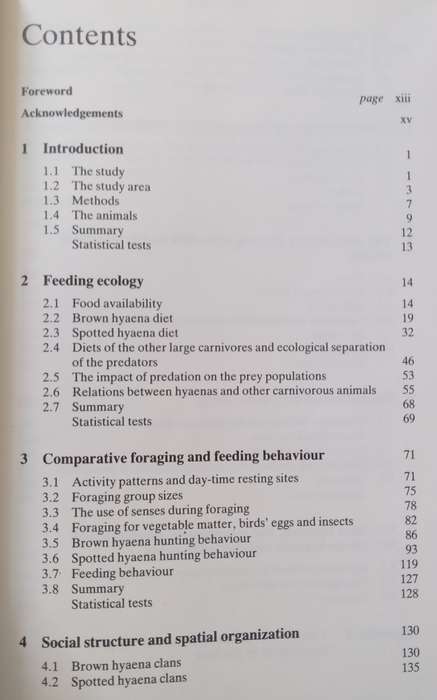 Kalahari Hyaenas: The Comparative Behavioral Ecology of Two Species | M. G. L. Mills